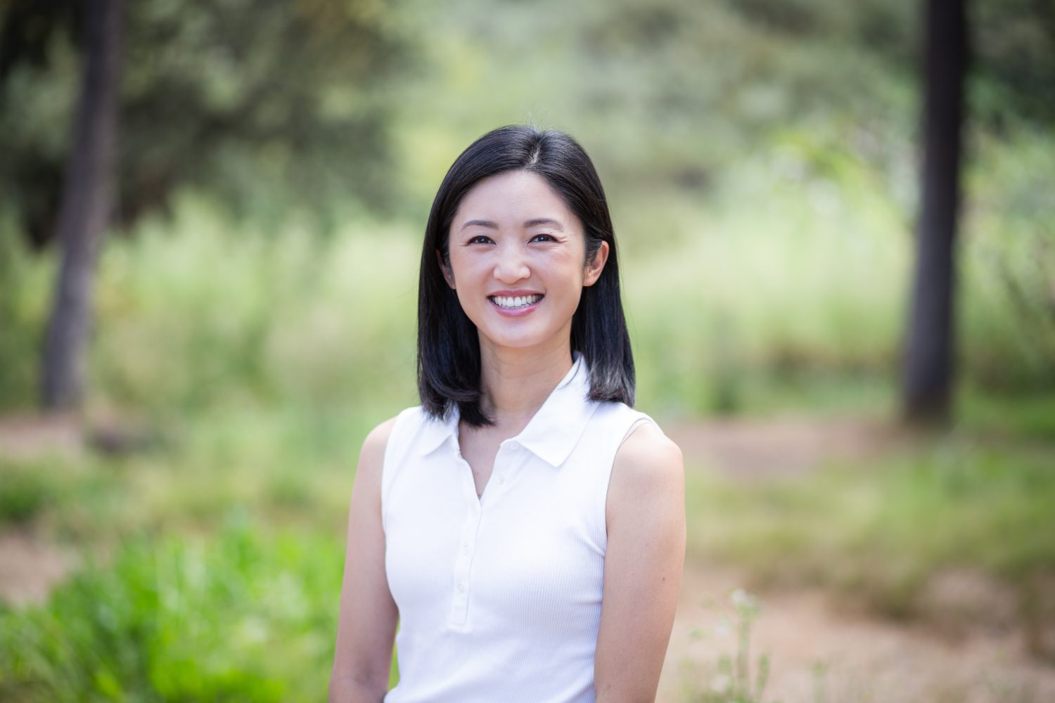 A photo of Theresa Choi, Dan's wife and team lead of the Dan Choi Real Estate Group. She is also a UC Berkeley Alumni.